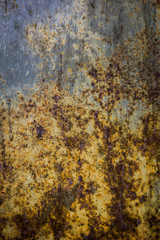 Surface of rusty metal plate background.