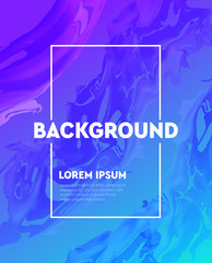Colorful abstract liquid and fluid poster and cover design. Minimal geometric pattern gradients backgrounds. Soft abstract wave.