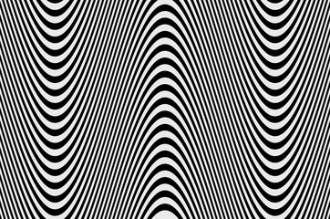 hypnotic black stripes lines