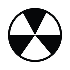 Nuclear Icon sign symbol outline