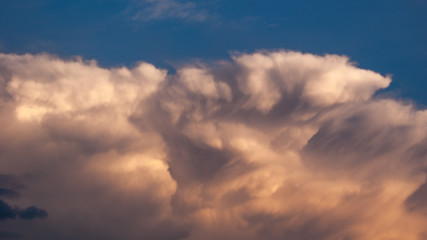 Cloudy Sunset over South Tyrol