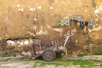 Empty cart, El Jadida, Morocco