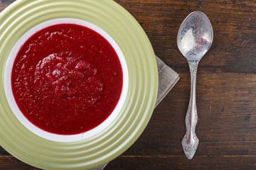 Italian tomato soup gazpacho