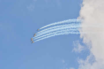 Tukums , Latvia , 04.august. 2018 ,airshow 
