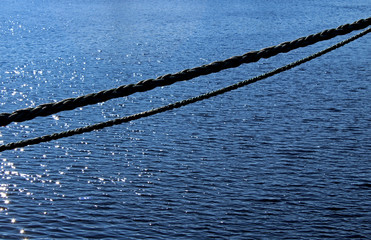 rope and water