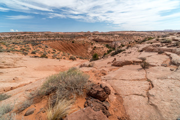Fototapeta premium Hiking Trail Utah Slot Canyons