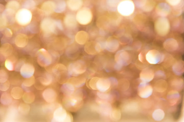 Bokeh blur fairy texture of pearls and diamonds shimmering in the light.