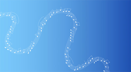 note, spartito, pentagramma, musica, 