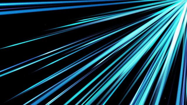 Blue  streak Lines of Light Technology Abstract Background. Abstract motion background.

