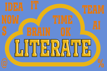 literate Education Tag cloud