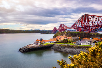 Forth Bridge seen from North Queensferry