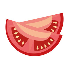 fresh tomatoes pieces healthy food