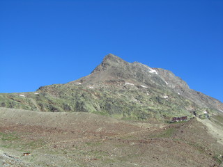 Hiking in the austrian alps