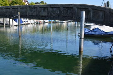 A bridge at the docks