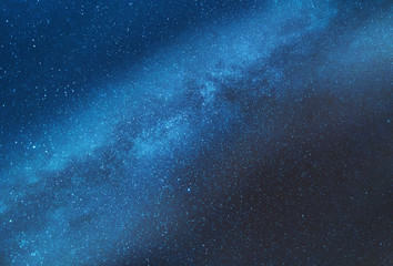 Fototapeta premium Cosmos Astrophotography Nebula Milky Way Stars Bowen Island BC Canada.