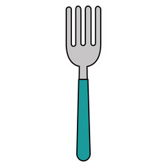 fork cutlery isolated icon