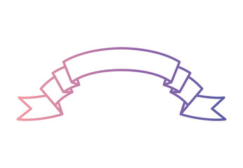 single and classic ribbon frame vector illustration design