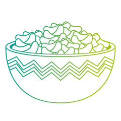 kitchen bowl with beans black