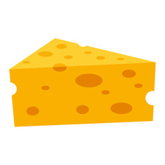 cheese piece isolated icon vector illustration design