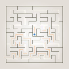 Simple maze