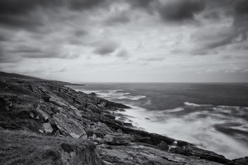 Landscape of the Basque coast and the Cantabrian Sea