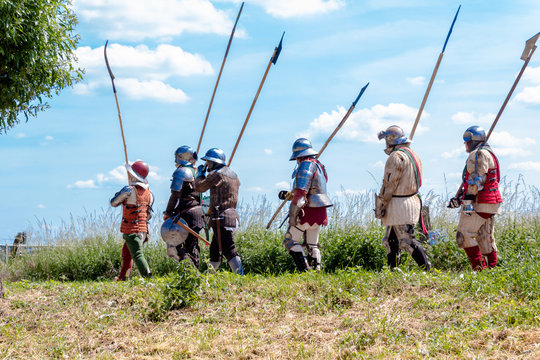 mittelalter schlacht
