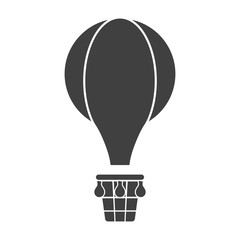 Obraz premium Airship icon. Vector illustration on white background.