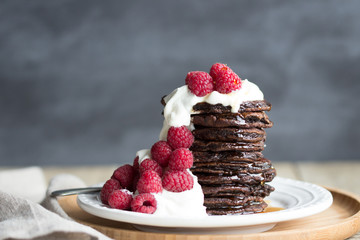 tortitas de chocolate