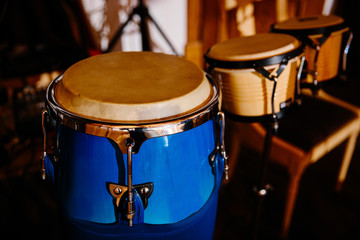 Fototapeta na wymiar Drums are a conceptual image.