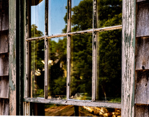 Fishing Shack Reflection