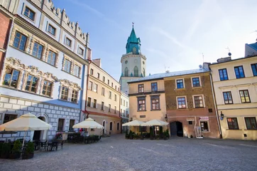 Cercles muraux Monument Place de la ville de Lublin, Pologne
