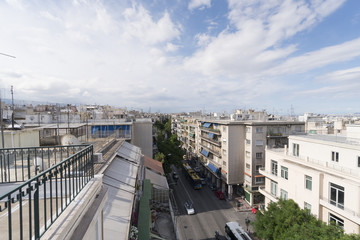Fototapeta na wymiar roofs of Athens