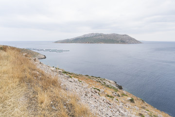 Fototapeta na wymiar Greece shore
