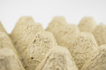Background of gray cardboard - egg tray