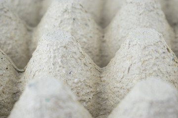 Background of gray cardboard - egg tray