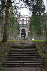 Bykovo, Manor in Bykovo, Vorontsov-Dashkov Manor, abandoned manor, abandoned building