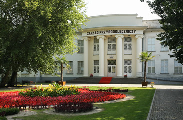 Natural Institute (Zaklad Przyrodoleczniczy) at Park Solankowy in Inowroclaw. Poland