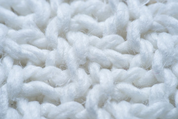 White and gray realistic knit texture seamless pattern. background for banner, site, card, wallpaper.