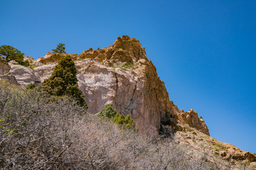 Beautiful landscape of the famous Garden of the Gods