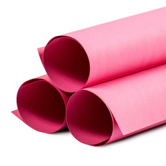 Rolos de Cartolinas Rosas