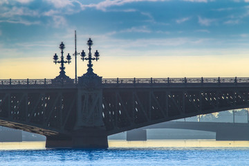 Saint Petersburg. Russia. Trinity Bridge. Neva River. Museums of Russia. Bridges of Petersburg.