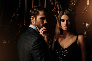 handsome man and woman © Andrey Kiselev