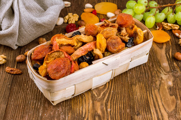dried fruit on board