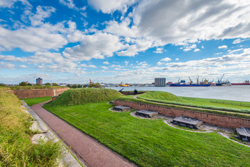 Fort McHenry, in Baltimore, Maryland