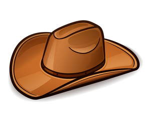 Vector cowboy hat design concept