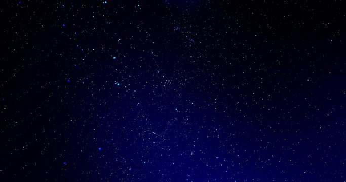 Floating Stars in Abstract Space, Motion graphic 10sec seamless loop, 4K 4096-2160 