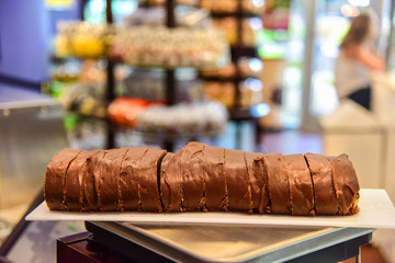 Chocolate Fudge on a Scale