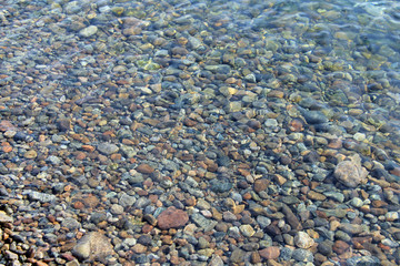 clear water of Baikal