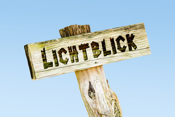 Schild 329 - Lichtblick
