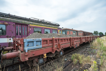 an train graveyard